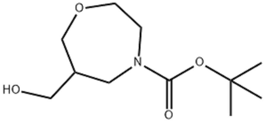 6-(羥甲基)-1,4-高嗎啉-4-羧酸叔丁酯,TERT-BUTYL 6-(HYDROXYMETHYL)-1,4-OXAZEPANE-4-CARBOXYLATE