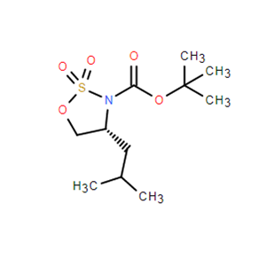 (R)-4-異丁基-1,2,3-氧雜噻唑烷-3-羧酸叔丁酯 2,2-二氧化物