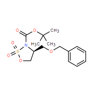 (S)-4-((芐氧基)甲基)-1,2,3-氧雜噻唑烷-3-羧酸叔丁酯 2,2-二氧化物