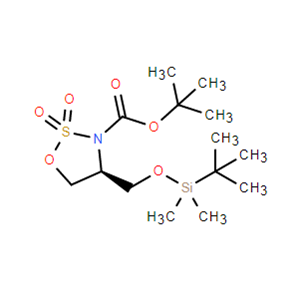 (S)-4-(((叔丁基二甲基硅烷基)氧基)甲基)-1,2,3-氧雜噻唑烷-3-羧酸叔丁酯 2,2-二氧化物