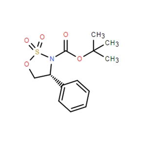 (R)-4-苯基-1,2,3-氧雜噻唑烷-3-羧酸叔丁酯 2,2-二氧化物