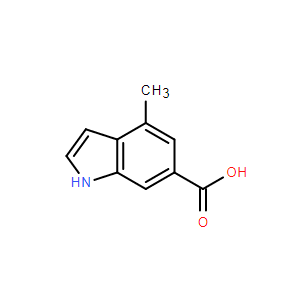 4-甲基-1H-吲哚-6-羧酸,4-Methyl-1H-indole-6-carboxylic acid