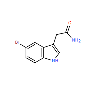 2-(5-溴-1H-吲哚-3-基)乙酰胺,2-(5-Bromo-1H-indol-3-yl)acetamide