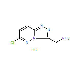 (6-氯-[1,2,4]三唑并[4,3-b]噠嗪-3-基)甲胺鹽酸鹽,(6-Chloro-[1,2,4]triazolo[4,3-b]pyridazin-3-yl)methanamine hydrochloride