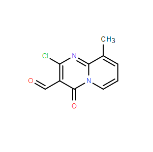 2-氯-9-甲基-4-氧代-4H-吡啶并[1,2-a]嘧啶-3-甲醛,2-Chloro-9-methyl-4-oxo-4H-pyrido[1,2-a]pyrimidine-3-carbaldehyde