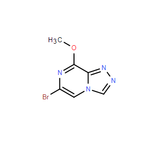 6-溴-8-甲氧基-[1,2,4]三唑并[4,3-a]吡嗪,6-Bromo-8-methoxy-[1,2,4]triazolo[4,3-a]pyrazine