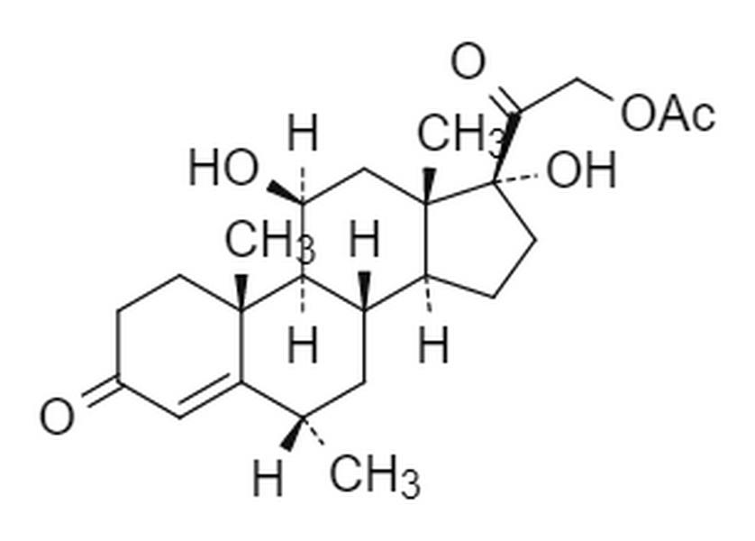 6α-甲基氫化可的松 21-醋酸酯,6α-methylhydrocortisone-21-acetate