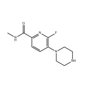 6-氟-N-甲基-5-(1-哌嗪基)-2-吡啶甲酰胺,2-Pyridinecarboxamide, 6-fluoro-N-methyl-5-(1-piperazinyl)-