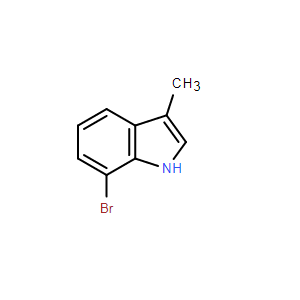 7-溴-3-甲基-1H-吲哚,7-Bromo-3-methyl-1H-indole