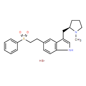 (R)-3-((1-甲基-2-吡咯烷基)甲基)-5-(2-(苯磺酰)乙基)-1H-吲哚氫溴酸鹽