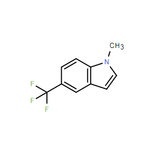 1-甲基-5-(三氟甲基)-1H-吲哚,1-Methyl-5-(trifluoromethyl)-1H-indole