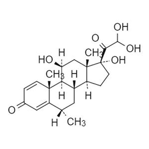 甲潑尼龍EP雜質(zhì)B,11β,17,21,21-tetrahydroxy-6α-methylpregna-1,4-diene- 3,20-dione