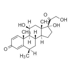 甲潑尼龍EP雜質(zhì)H,11β,17,21-trihydroxy-6β-methylpregna-1,4-diene-3,20- dione