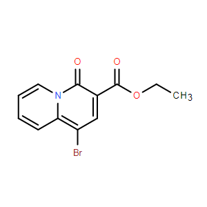 1-溴-4-氧代-4H-喹嗪-3-甲酸乙酯,Ethyl 1-bromo-4-oxo-4H-quinolizine-3-carboxylate