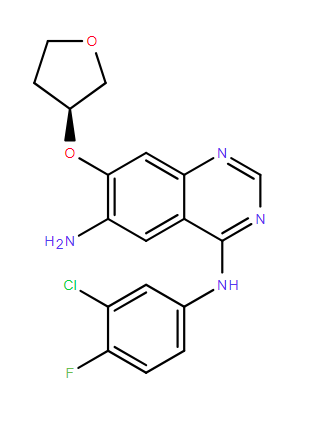 阿法替尼雜質A,(S)-N4-(3-chloro-4-fluorophenyl)-7-((tetrahydrofuran- 3-yl) oxy)quinazoline-4,6-diamine