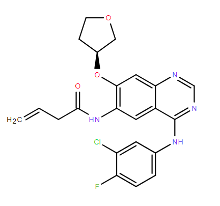 阿法替尼雜質(zhì)D,(S)-N-(4-((3-chloro-4-fluorophenyl)amino)-7-((tetrah ydrofuran-3-yl)oxy)quinazolin-6-yl)but-3-enamide