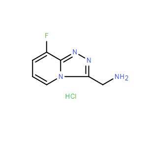 (8-氟-[1,2,4]三唑并[4,3-a]吡啶-3-基)甲胺鹽酸鹽,(8-Fluoro-[1,2,4]triazolo[4,3-a]pyridin-3-yl)methanamine hydrochloride