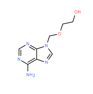 2-((6-氨基-1H-嘌呤-1-基)甲氧基)乙醇,2-((6-Amino-1H-purin-1-yl)methoxy)ethanol