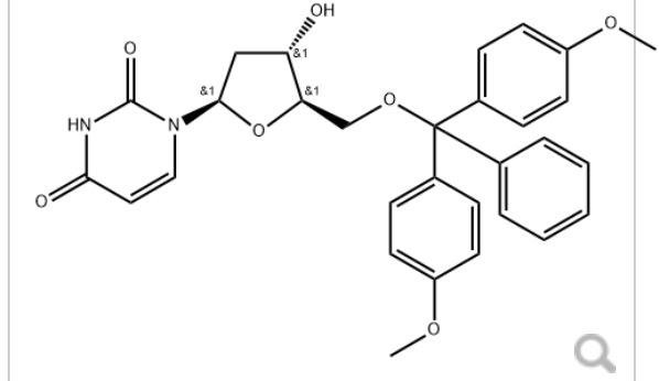 5'-O-(4,4'-二甲氧基三苯甲基)-2'-脫氧尿苷,5'-O-(4,4'-Dimethoxytrityl)-2'-deoxyuridine