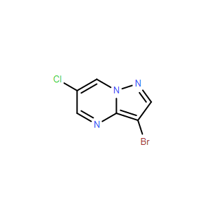 3-溴-6-氯吡唑并[1,5-a]嘧啶,3-Bromo-6-chloropyrazolo[1,5-a]pyrimidine