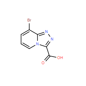 8-溴-[1,2,4]三唑并[4,3-a]吡啶-3-羧酸,8-Bromo-[1,2,4]triazolo[4,3-a]pyridine-3-carboxylic acid