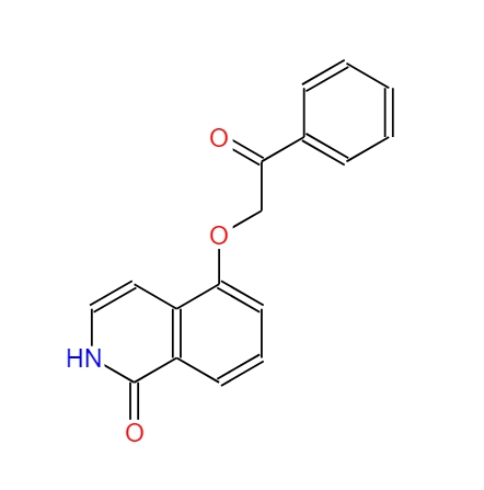 5-(2-氧代-2-苯基乙氧基)異喹啉-1(2H)-酮,5-(2-Oxo-2-phenylethoxy)-1(2h)-isoquinolinone