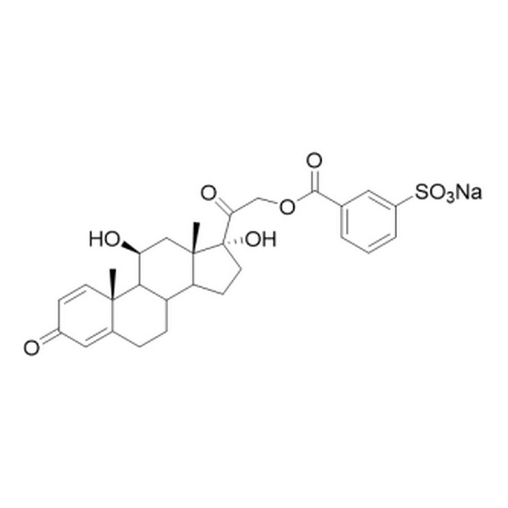 潑尼松龍間苯?；撬徕c,prednisolone 21-(3-sodium-sulphobenzoate)