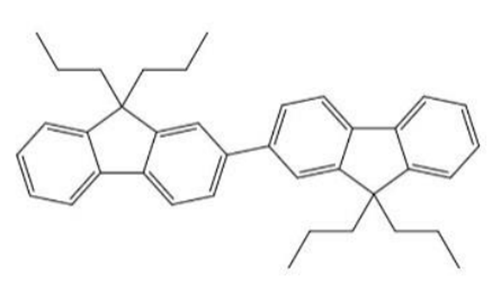 2,2'-Bi-9H-fluorene, 9,9,9',9'-tetrapropyl-,2,2′-Bi-9H-fluorene, 9,9,9′,9′-tetrapropyl-9,9,9′,9′-Tetrapropyl-2,2′-bi-9H-fluorene