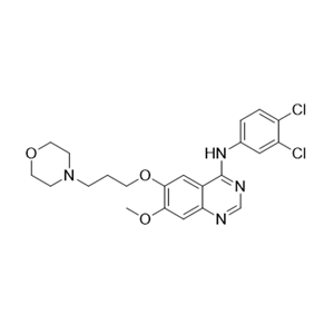 吉非替尼雜質(zhì)6,N-(3,4-dichlorophenyl)-7-methoxy-6-(3-morpholinopropoxy)quinazolin-4-amine