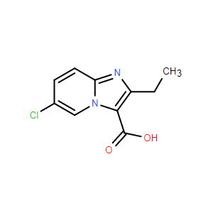 6-氯-2-乙基咪唑并[1,2-a]吡啶-3-羧酸