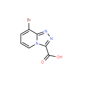 8-溴-[1,2,4]三唑并[4,3-a]吡啶-3-羧酸