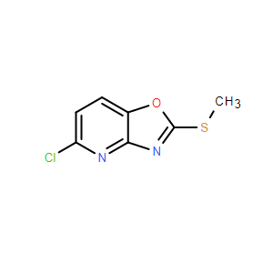 5-氯-2-(甲硫基)惡唑并[4,5-b]吡啶