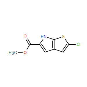 2-氯-6H-噻吩并[2,3-b]吡咯-5-羧酸甲酯