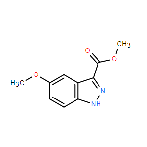 5-甲氧基-1H-吲唑-3-羧酸甲酯,Methyl 5-methoxy-1H-indazole-3-carboxylate