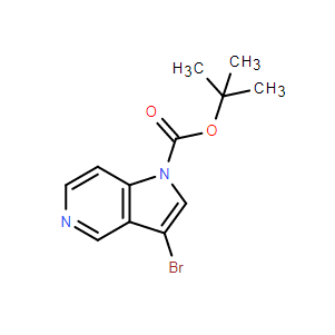 3-溴-1H-吡咯并[3,2-c]吡啶-1-甲酸叔丁酯,tert-Butyl 3-bromo-1H-pyrrolo[3,2-c]pyridine-1-carboxylate