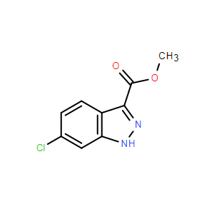 6-氯-1H-吲唑-3-羧酸甲酯,Methyl 6-chloro-1H-indazole-3-carboxylate