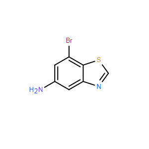 7-溴苯并[d]噻唑-5-胺,7-Bromobenzo[d]thiazol-5-amine