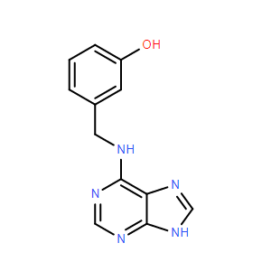 3-[(9H-嘌呤-6-基氨基)甲基]苯酚,3-(((9H-Purin-6-yl)amino)methyl)phenol