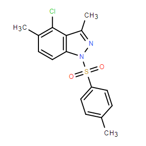 4-氯-3,5-二甲基-1-甲苯磺酰基-1H-吲唑,4-Chloro-3,5-dimethyl-1-tosyl-1H-indazole