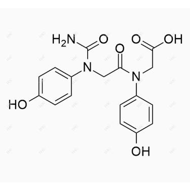 甘氨酸雜質(zhì)22,2-(N-(4-hydroxyphenyl)-2-(1-(4-hydroxyphenyl)ureido)acetamido)acetic acid