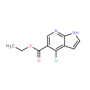 4-氯-1H-吡咯并[2,3-b]吡啶-5-羧酸乙酯,Ethyl 4-chloro-1H-pyrrolo[2,3-b]pyridine-5-carboxylate