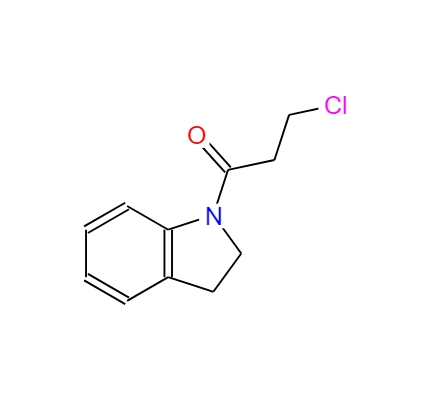 3-氯-1-(2,3-二氫-1H-吲哚-1-基)-1-丙酮,3-Chloro-1-(2,3-dihydro-1H-indol-1-yl)propan-1-one