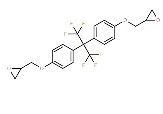 雙酚六氟丙酮二縮水甘油醚,Oxirane, 2,2'-[[2,2,2-trifluoro-1-(trifluoromethyl)ethylidene]bis(4,1-phenyleneoxymethylene)]bis-