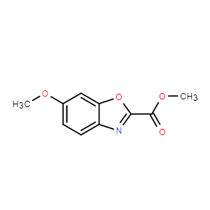 6-甲氧基苯并[d]惡唑-2-羧酸甲酯,Methyl 6-methoxybenzo[d]oxazole-2-carboxylate