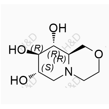 米格列醇雜質(zhì)9,(7S,8R,9R,9aR)-octahydropyrido[2,1-c][1,4]oxazine-7,8,9-triol