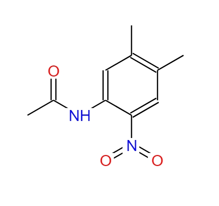 4',5'-二甲基-2'-硝基乙酰苯胺,N-(4,5-dimethyl-2-nitro-phenyl)-acetamide