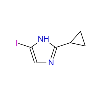 2-環(huán)丙基-5-碘-1H-咪唑,2-Cyclopropyl-4-iodo-1H-iMidazole