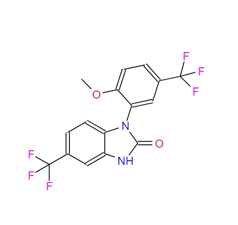 8-硝基-喹唑啉-4-醇,1-(2-Methoxy-5-trifluoromethylphenyl)-5-trifluoromethyl- 1,3-dihydro-2H-benzimidazol-2-one