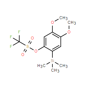 4,5-二甲氧基-2-(三甲基硅烷基)苯基三氟甲磺酸酯,4,5-Dimethoxy-2-(trimethylsilyl)phenyl trifluoromethanesulfonate