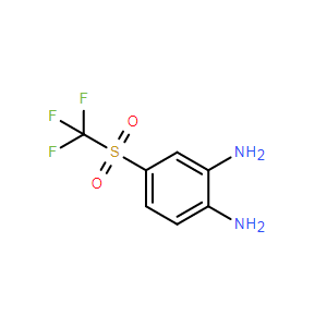 4-((三氟甲基)磺?；?苯-1,2-二胺,4-((Trifluoromethyl)sulfonyl)benzene-1,2-diamine